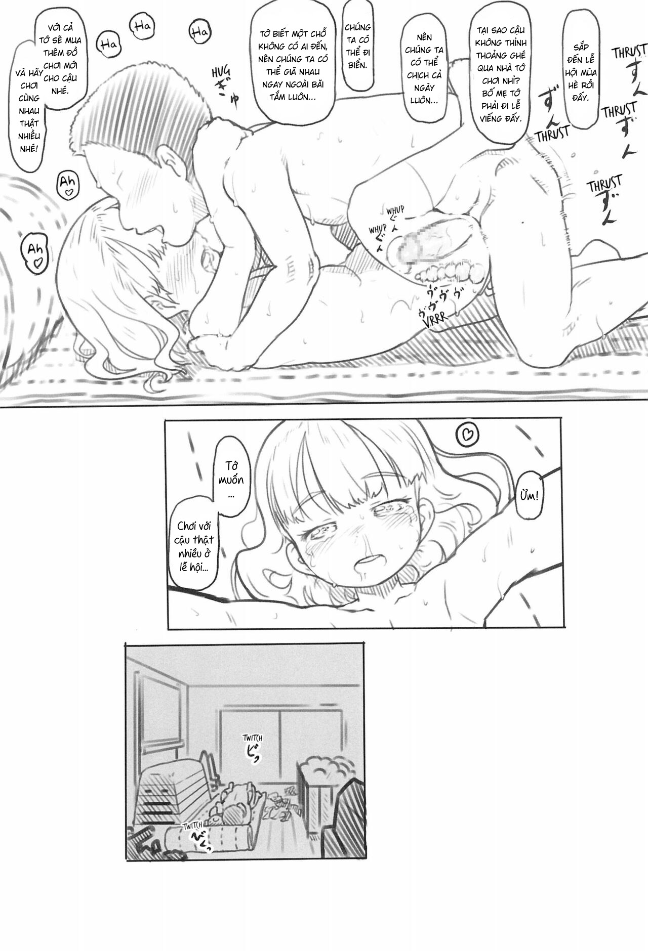Đọc truyện hentai Sử dụng cô bạn chậm phát triển như cái bình chứa tôn Chap 1