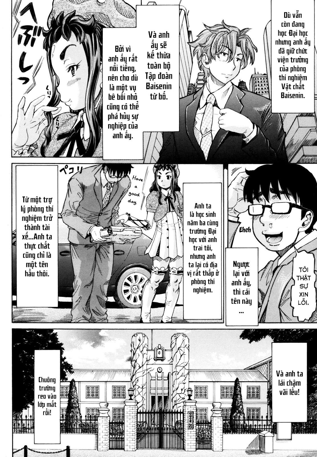 Đọc truyện hentai Hachimitsu Drop Chap 1