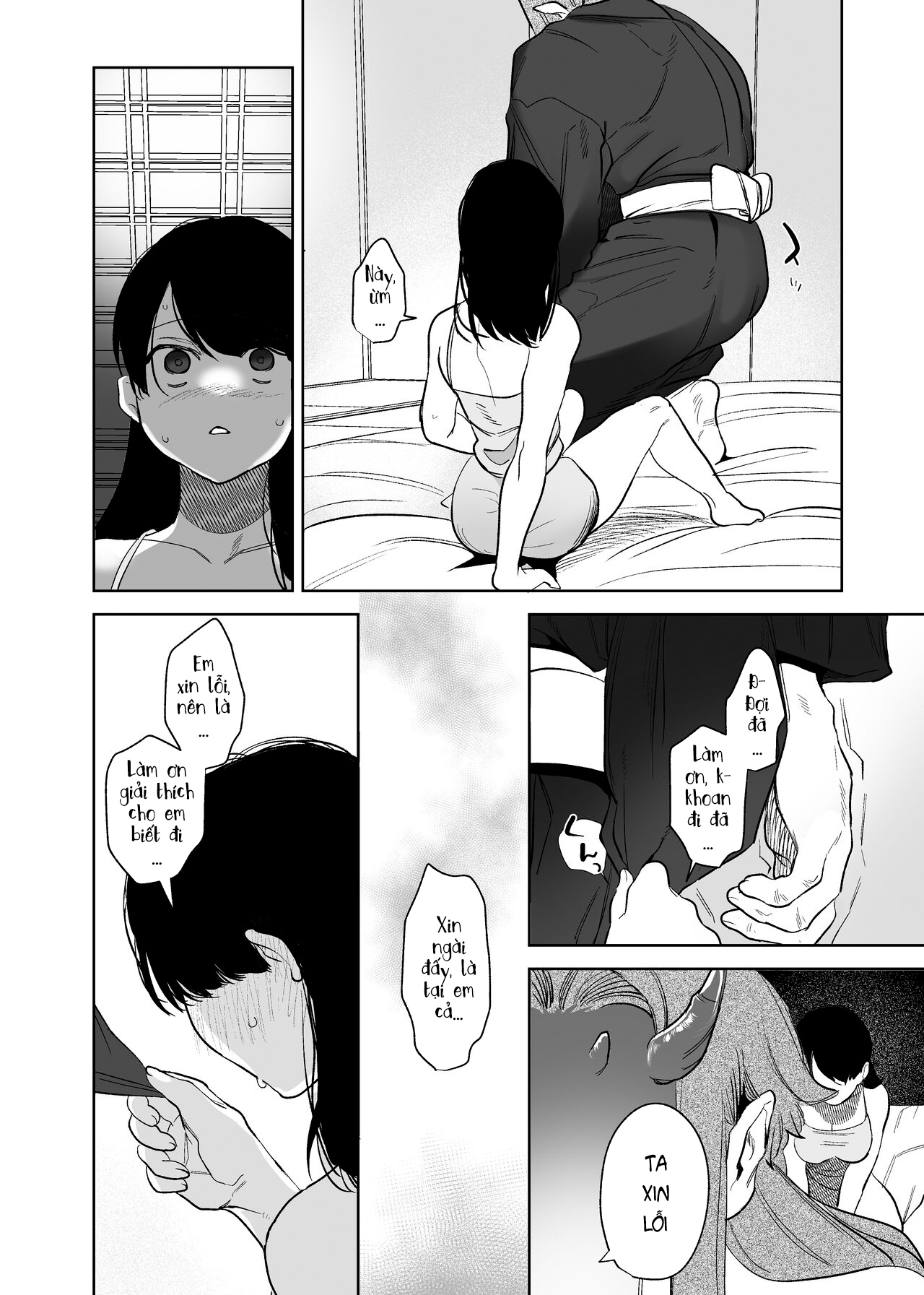 Đọc truyện hentai Hậu duệ ma thần và trinh nữ hiến thân - Chap 2