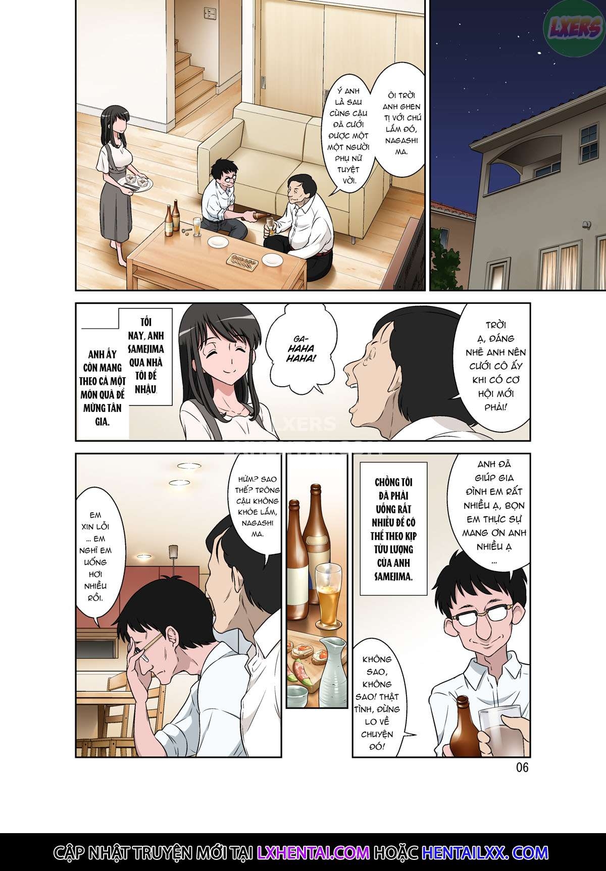 Đọc truyện hentai Cô Vợ Hư Hỏng Dưới Kế Hoạch NTR Của Sajima - Oneshot