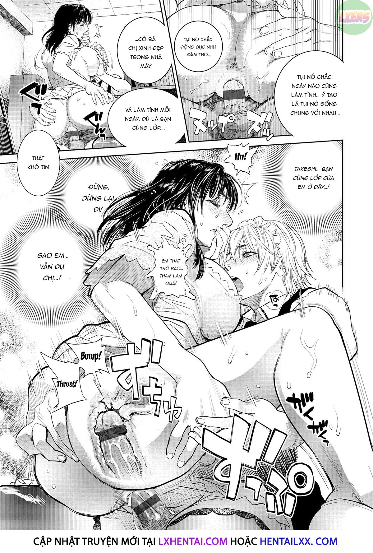 Đọc truyện hentai Together With My Older Cousin - Chap 4