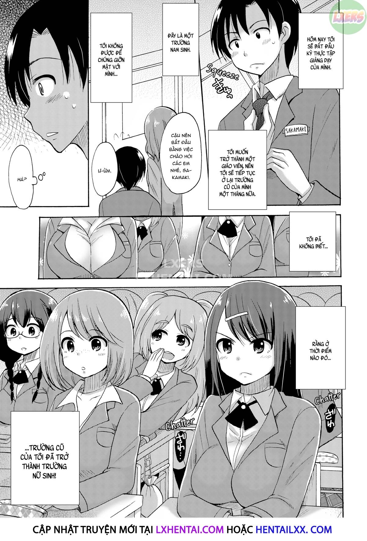 Đọc truyện hentai Dàn Harem ướt át ở học viện - Chap 1
