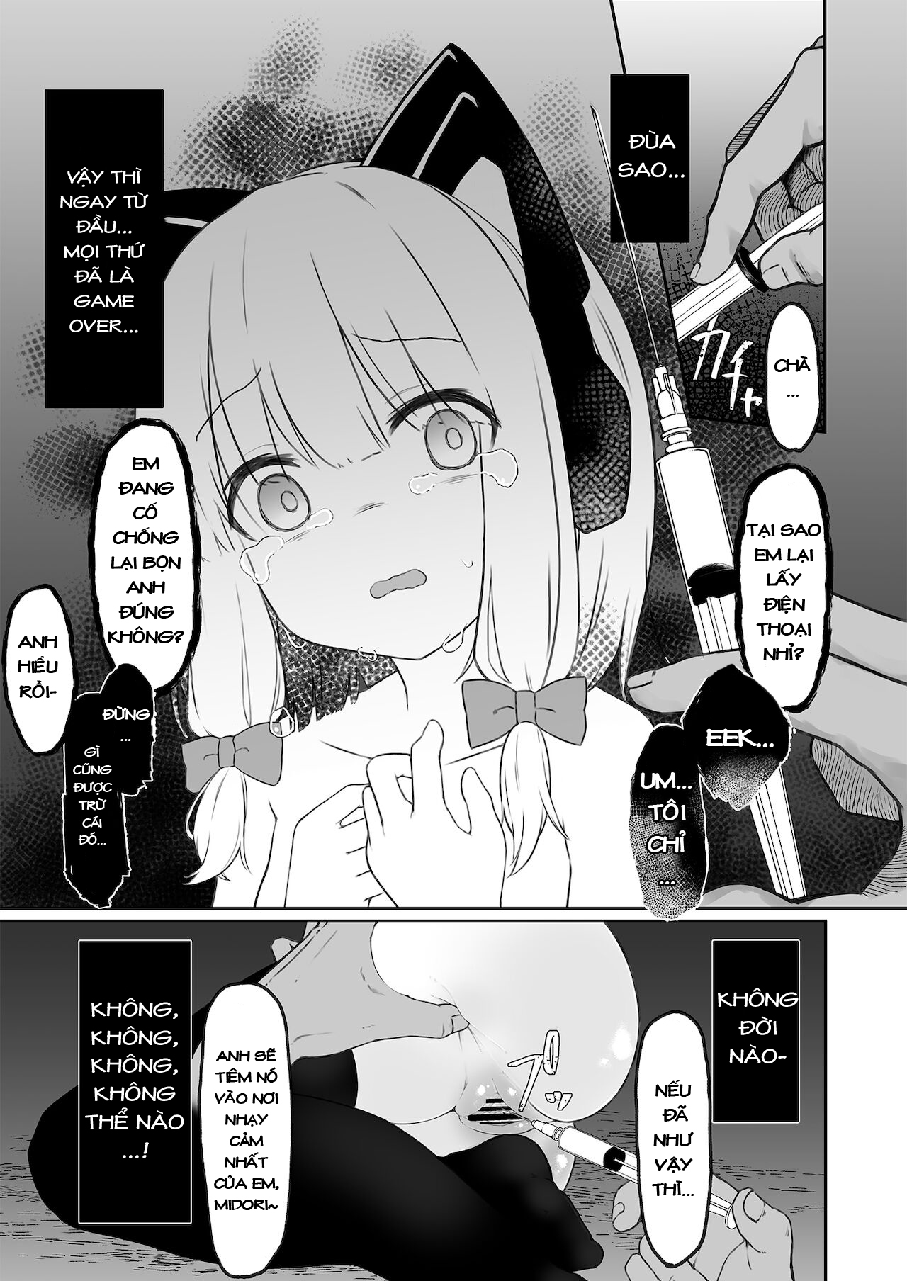 Đọc truyện hentai GAME OVER (Blue Archive) - Oneshot