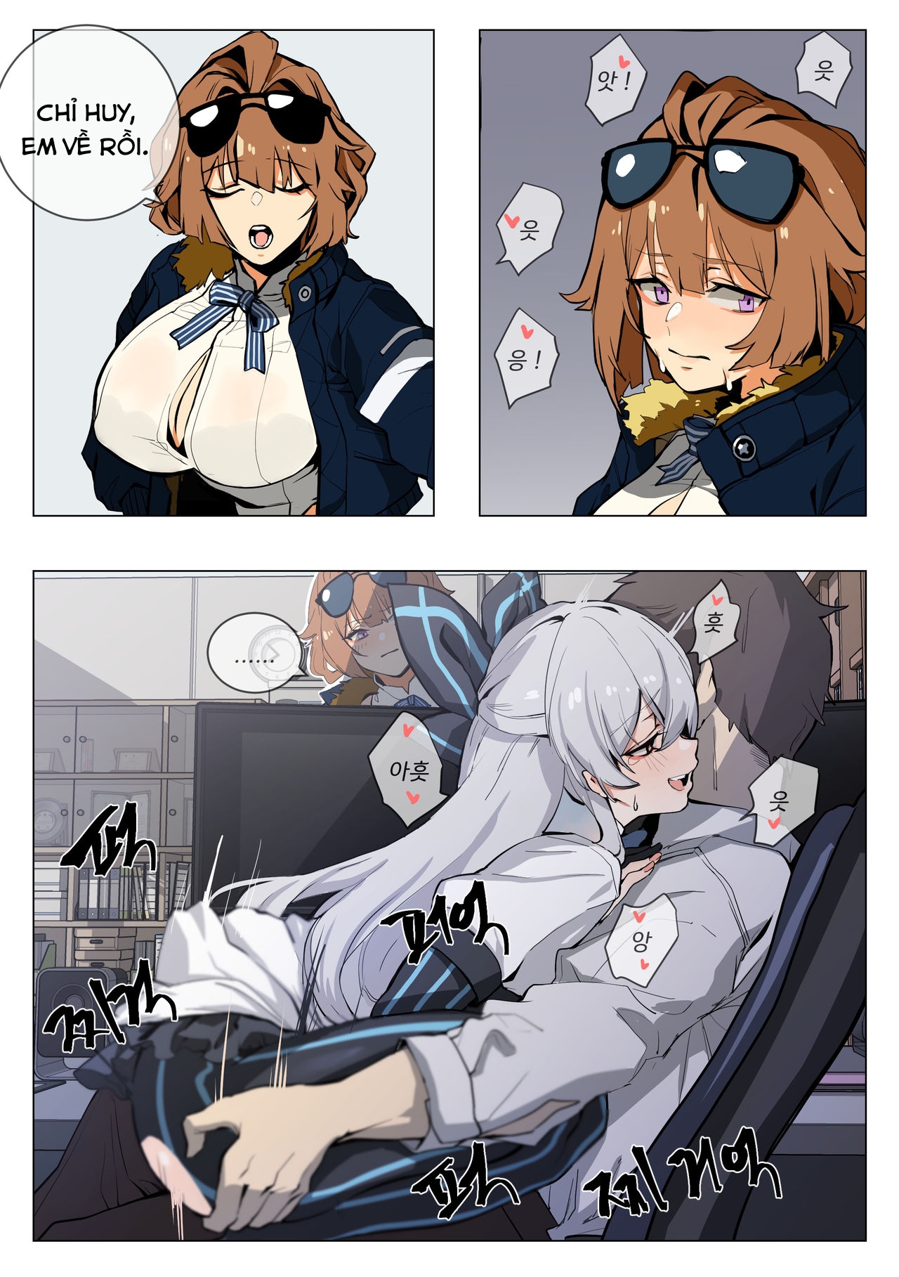 Đọc truyện hentai Grizzly (Girls Frontline) - Oneshot