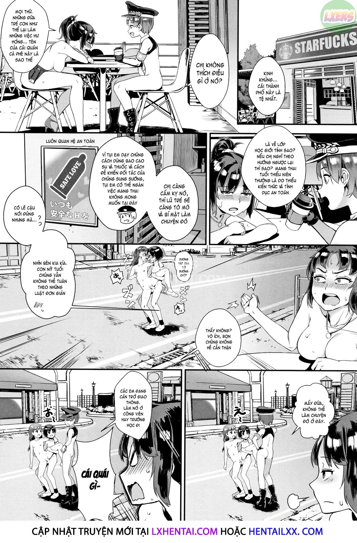 Đọc truyện hentai Gakuen Rankou - Chap 5