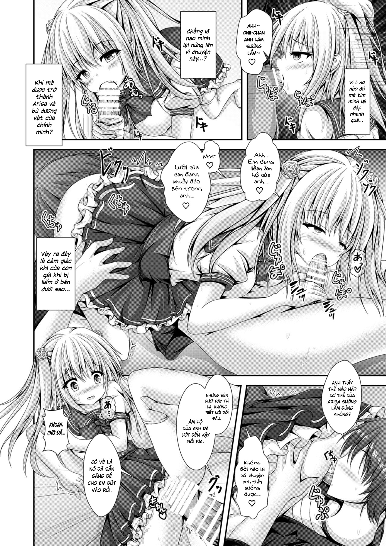 Đọc truyện hentai Hoán đổi cơ thể với cô em gái dâm đãng: Kể từ hôm nay tôi đã trở thành nô lệ của dương vật - Oneshot