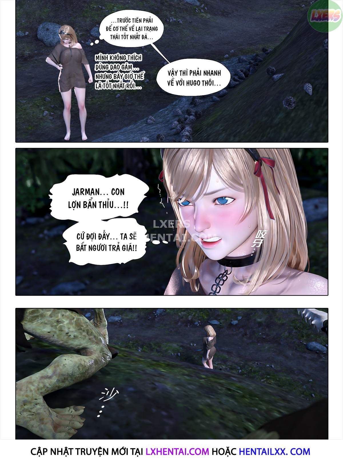 Đọc truyện hentai The Rose Fall Into Darkness - Chap 3