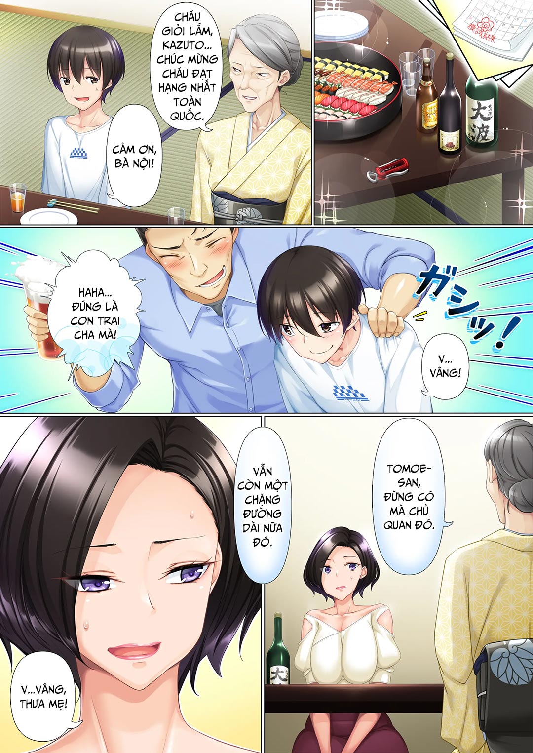 Đọc truyện hentai Cách mẹ thúc đẩy con trai - Oneshot