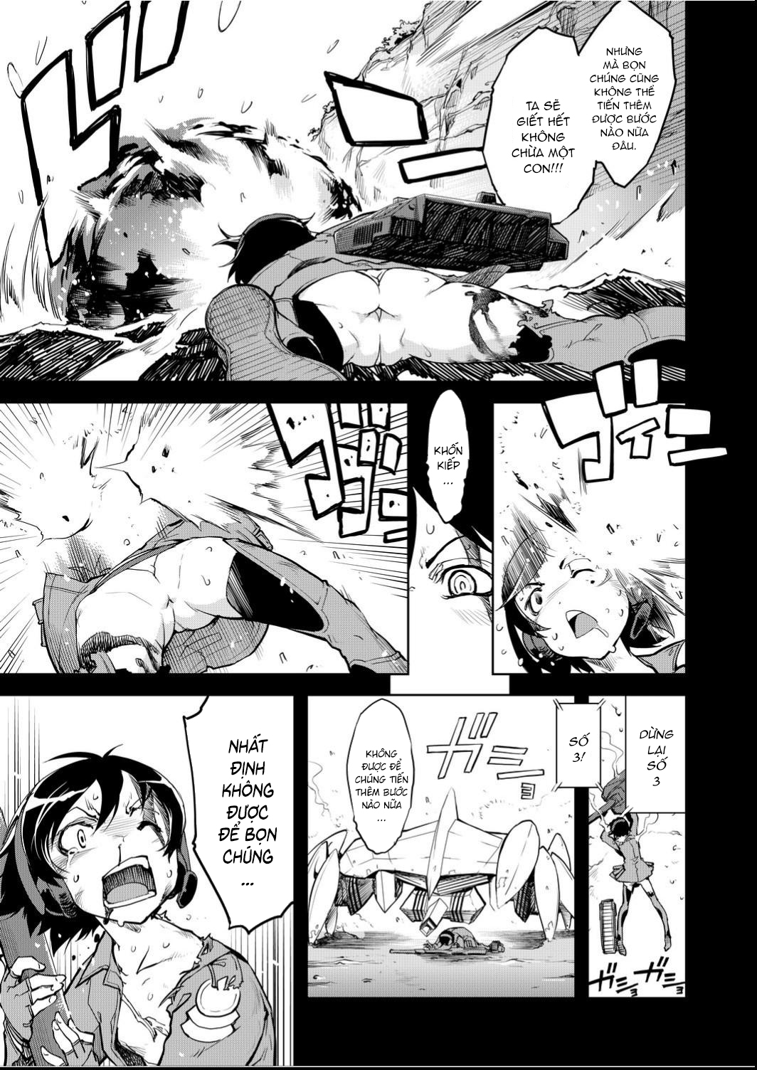 Đọc truyện hentai Những thiếu nữ chiến xa Chiến tuyến số 1