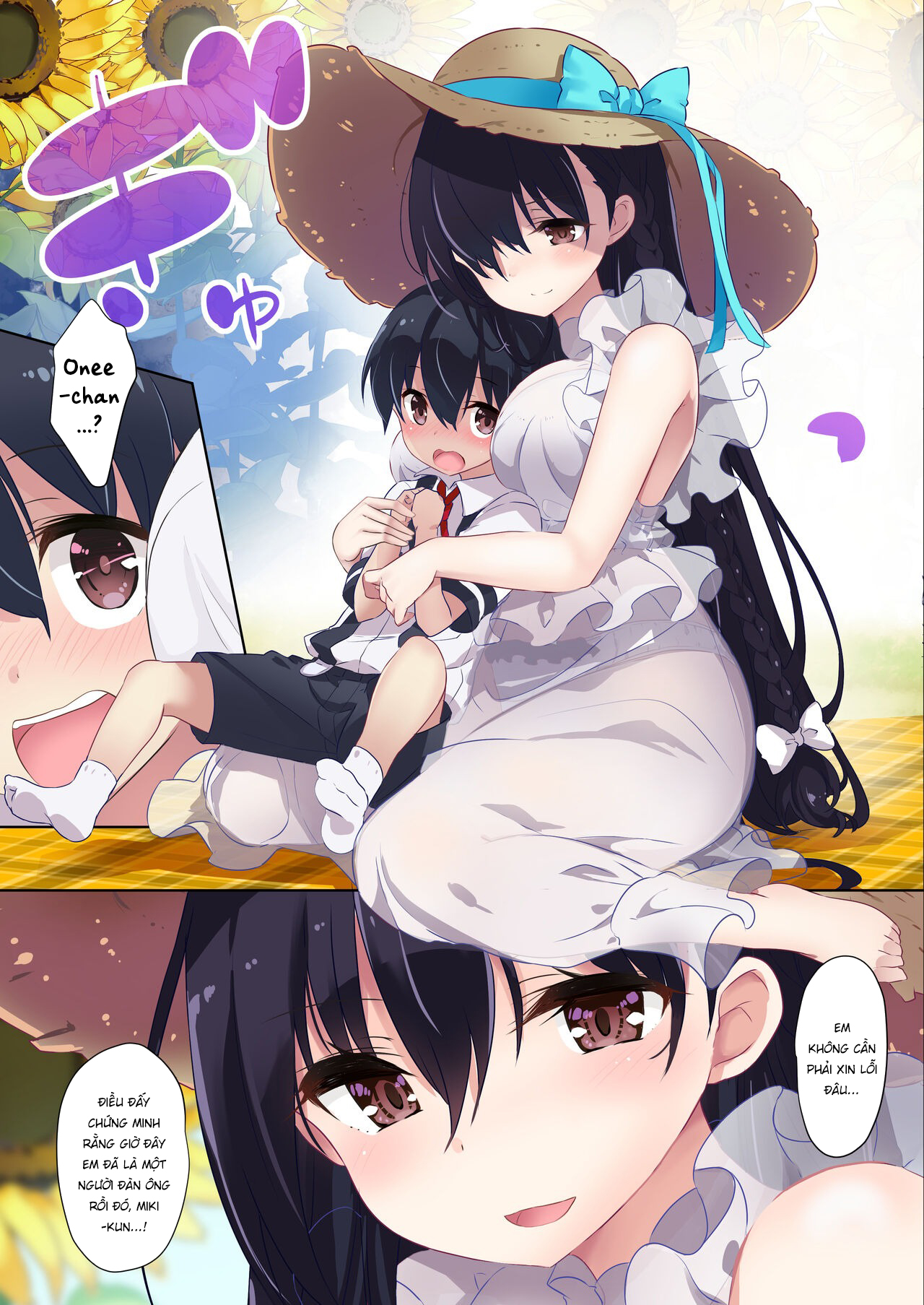 Đọc truyện hentai Sướng giữa đồng hoa! - Full màu