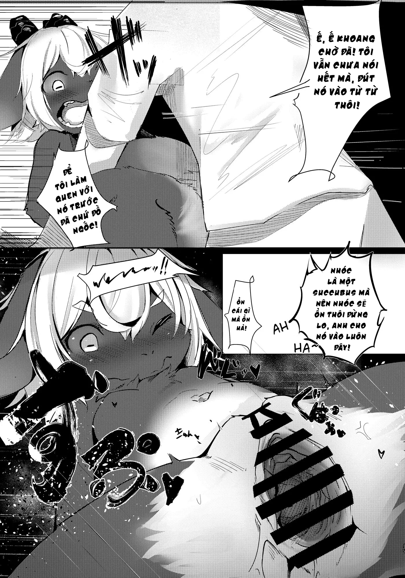 Đọc truyện hentai Succubus No Junan - Oneshot