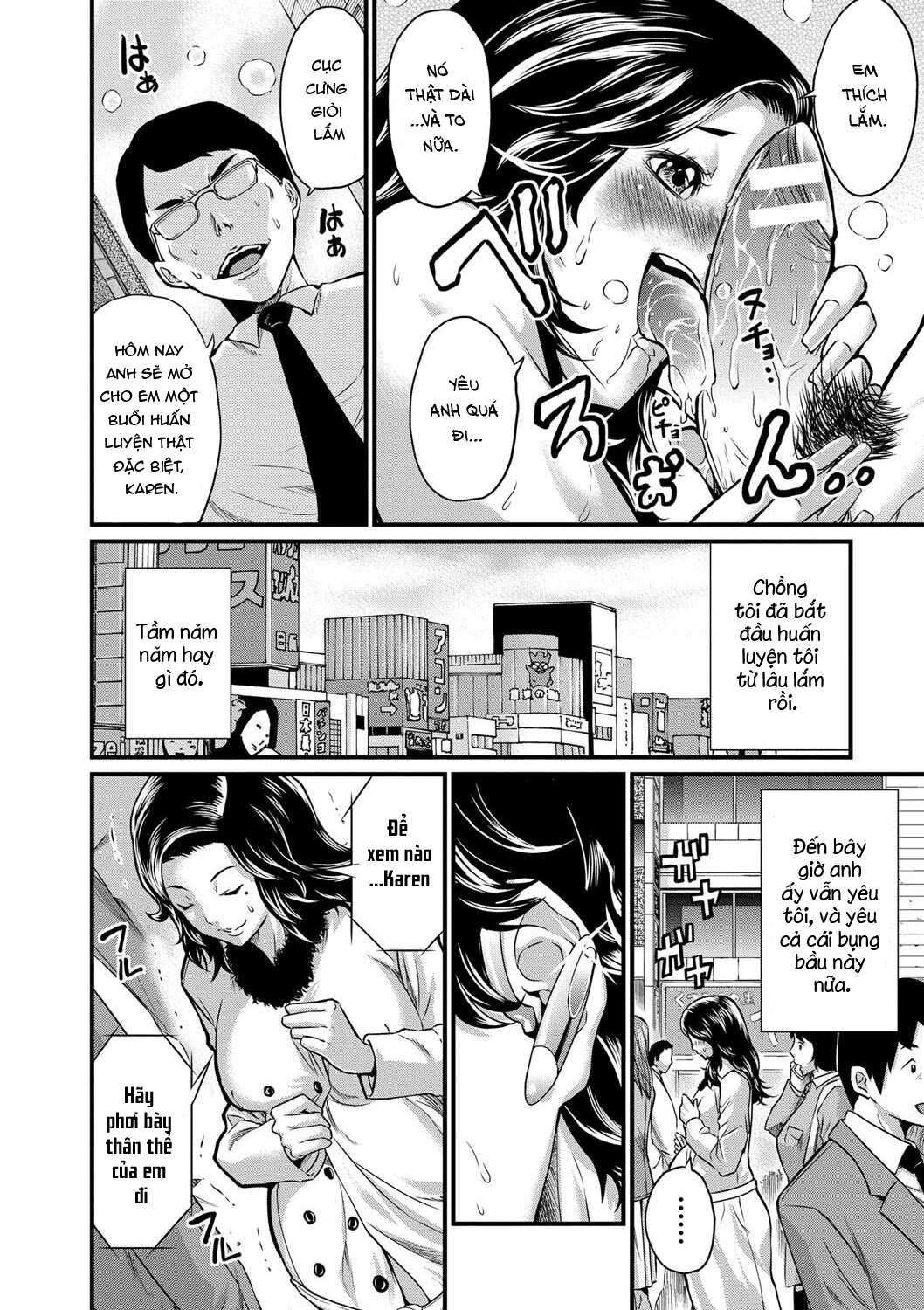 Đọc truyện hentai Kích thích cực độ của bà bầu - Oneshot.