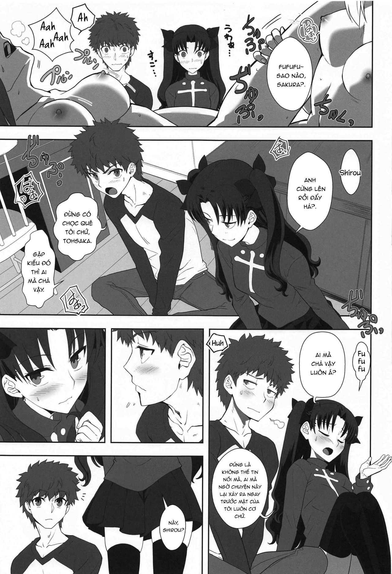 Đọc truyện hentai Emiya Shirou no Isshuukan - Oneshot