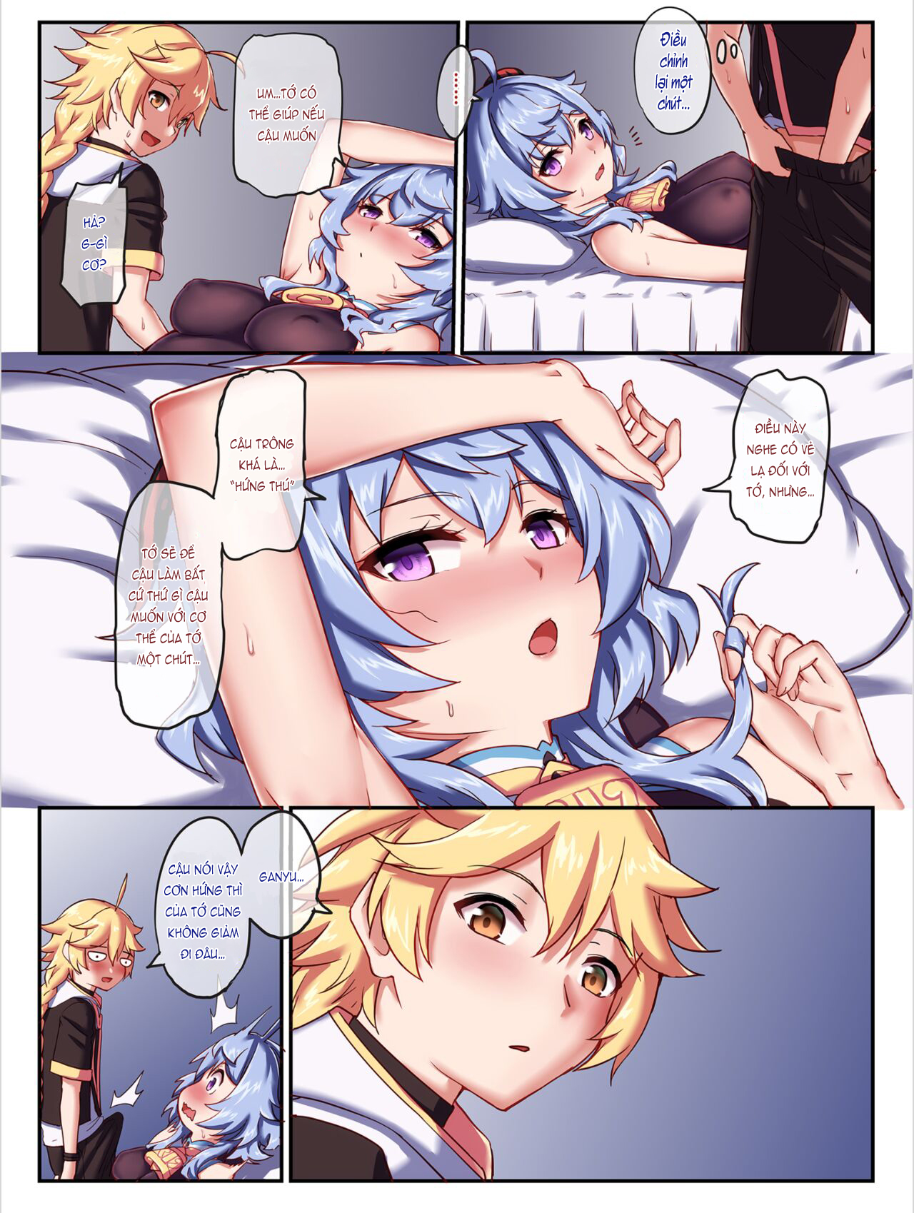 Đọc truyện hentai Tăng ca cùng dê dừa! - 1shot full màu