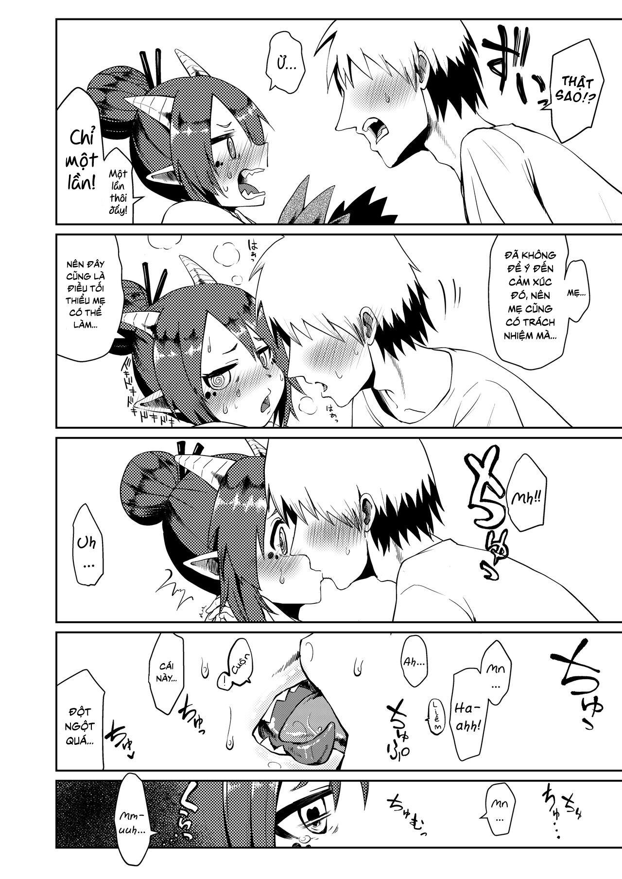 Đọc truyện hentai Tôi yêu bà mẹ rồng của tôi vl - Oneshot