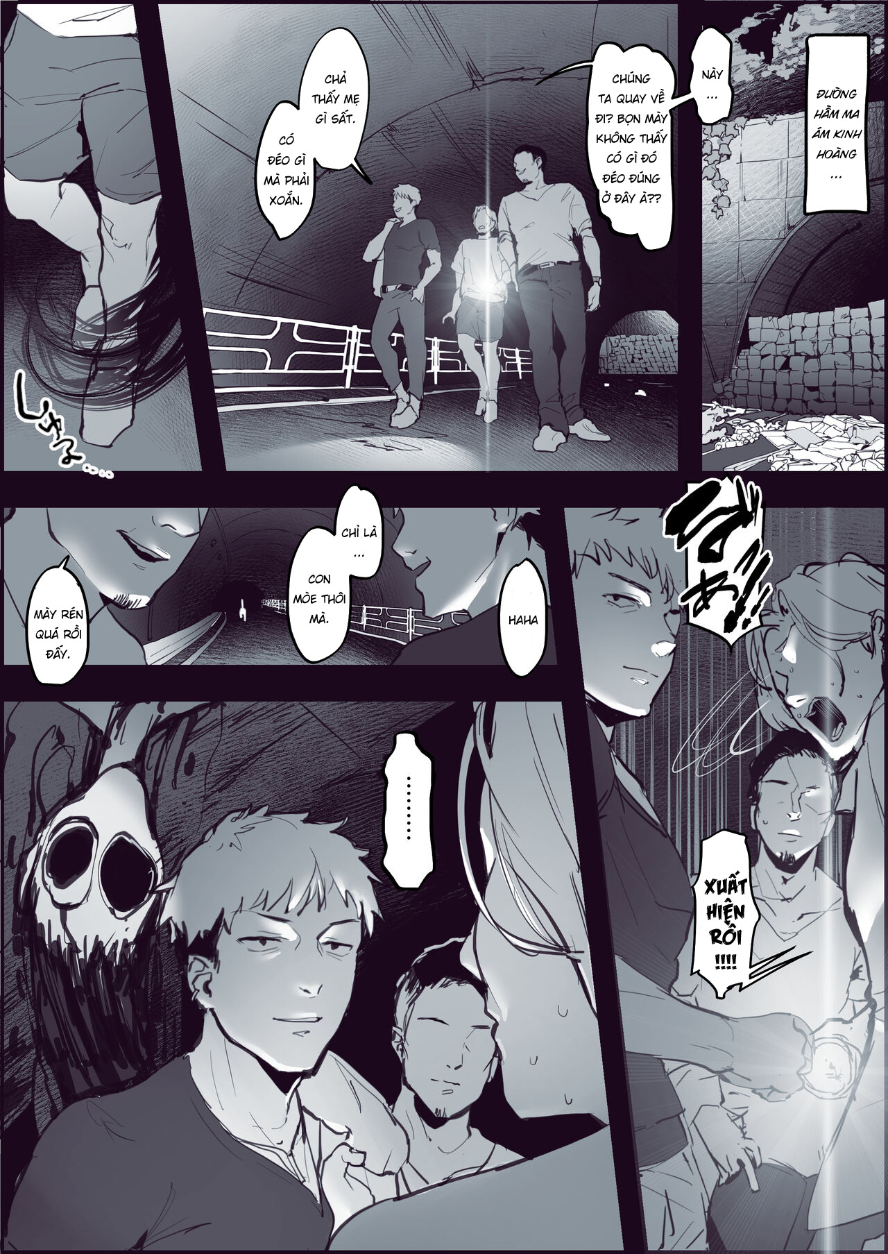 Đọc truyện hentai Tâm đầu ý hợp tại chốn tâm linh - Oneshot