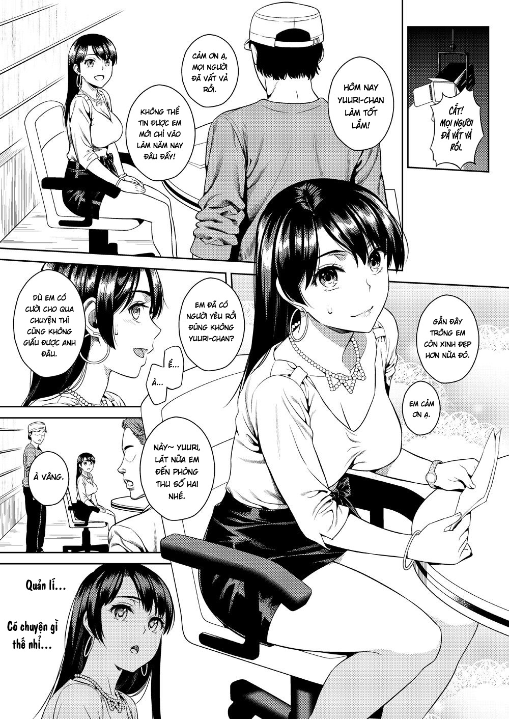 Đọc truyện hentai Nữ phát thanh viên - Oneshot Full