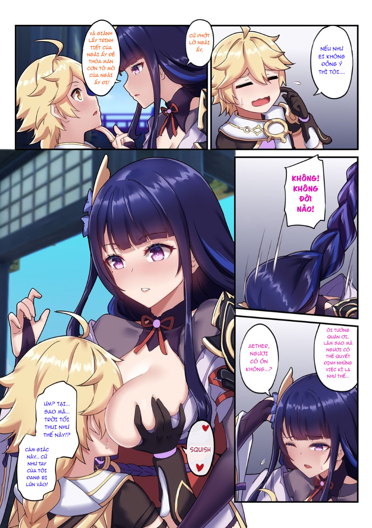 Đọc truyện hentai Lôi Thần Non Nớt - Oneshot