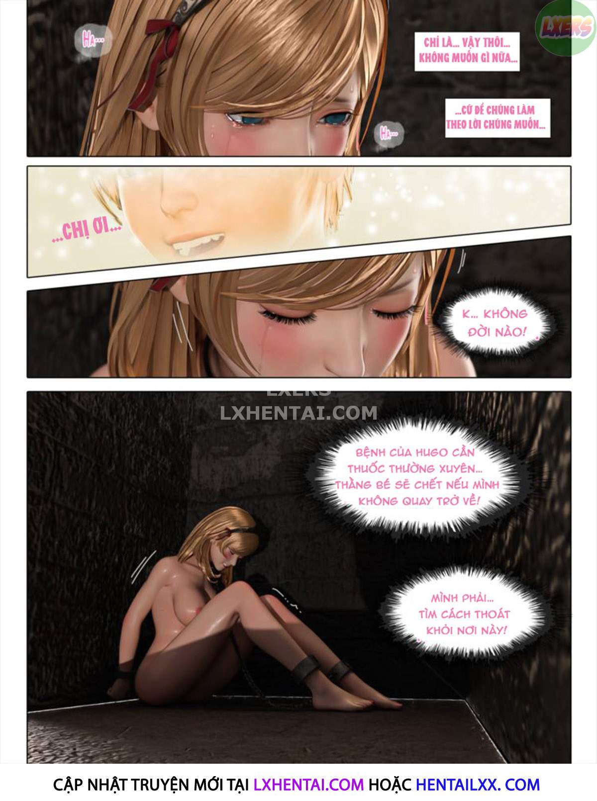 Đọc truyện hentai The Rose Fall Into Darkness - Chap 2
