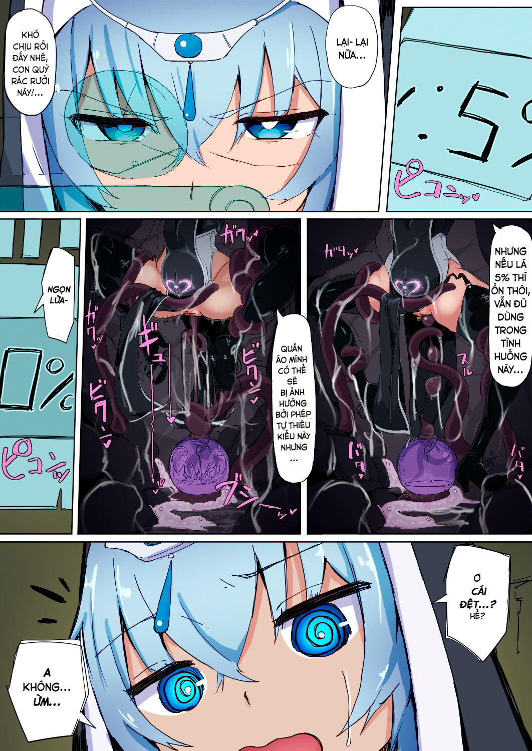 Đọc truyện hentai Đừng bao giờ coi thường quái trong hầm ngục! - Oneshot (Lên màu)