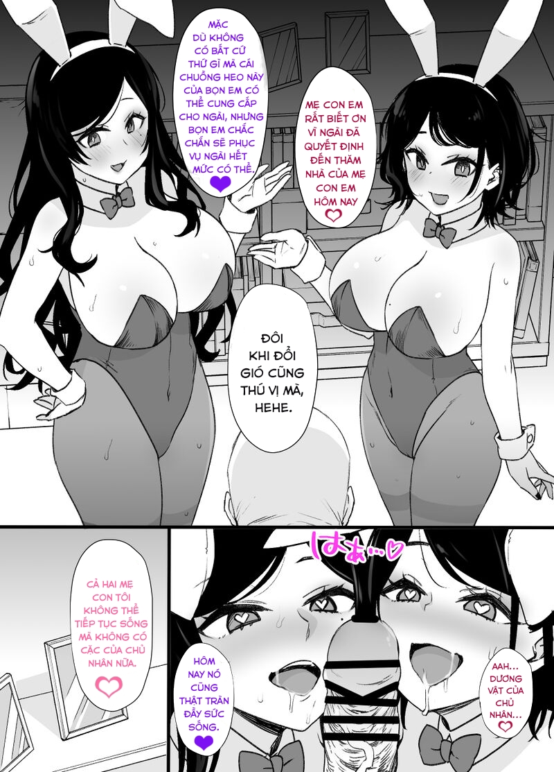 Đọc truyện hentai My childhood friend and little sister were stolen by a noble - Chap 2