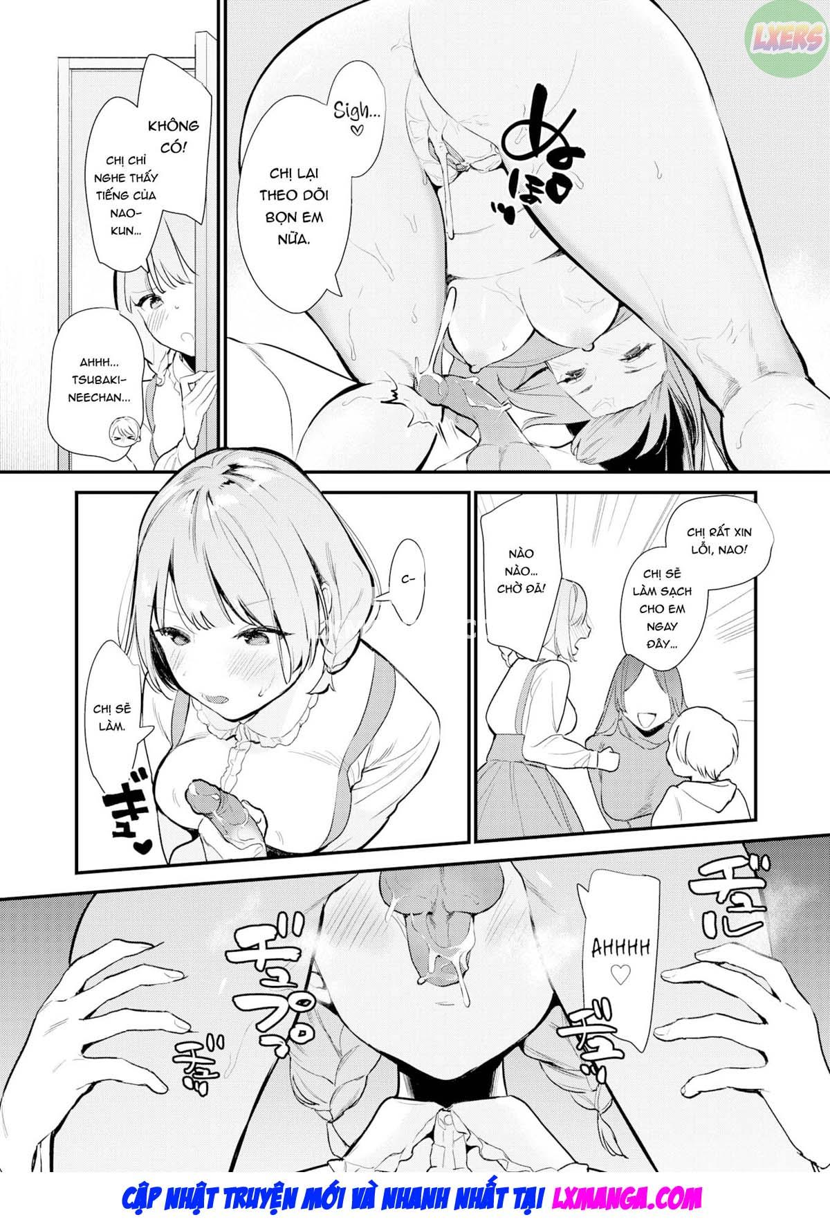 Đọc truyện hentai Không thoát được hai chị gái - Oneshot