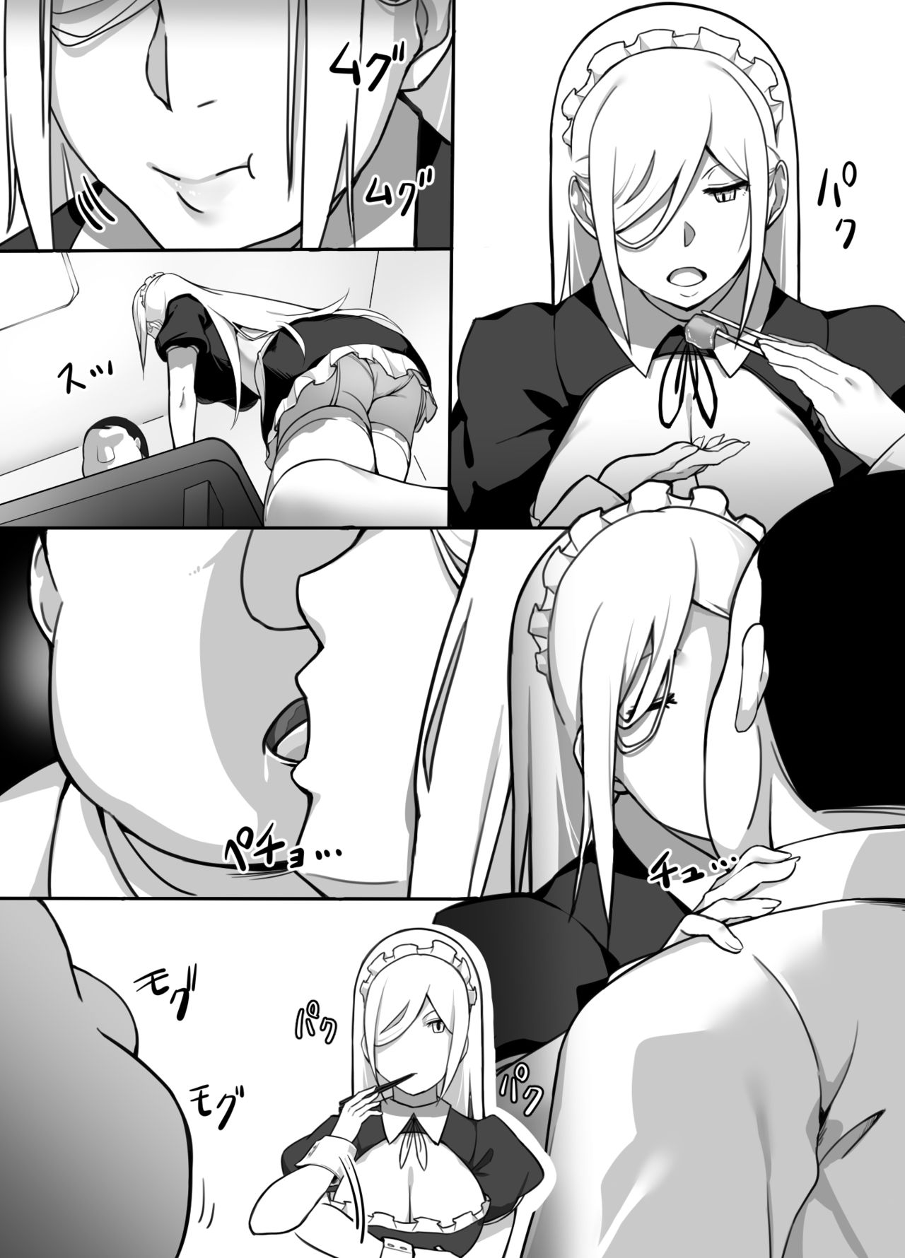 Đọc truyện hentai Nàng Hầu Gái Không Bao Giờ Nói - Chap 1