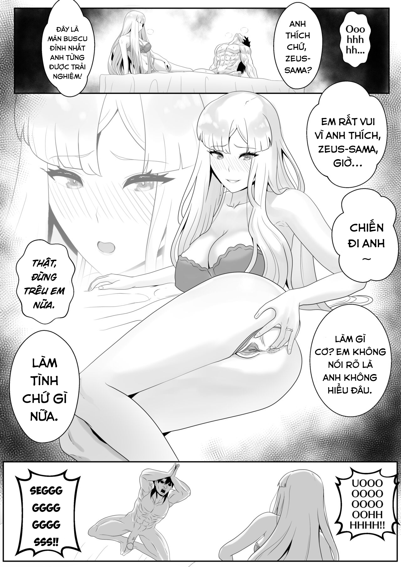 Đọc truyện hentai Trở thành Zeus, tôi đụ hết các thần trên đỉnh Olympia ở Chaldea. Oneshot