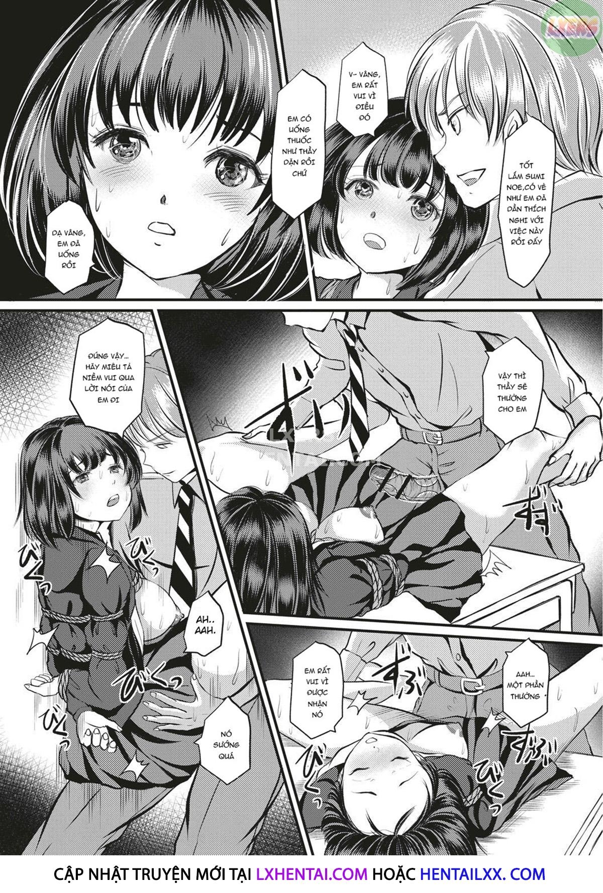 Đọc truyện hentai Kinbaku Seidorei Choukyou Gakuen - Chap 6