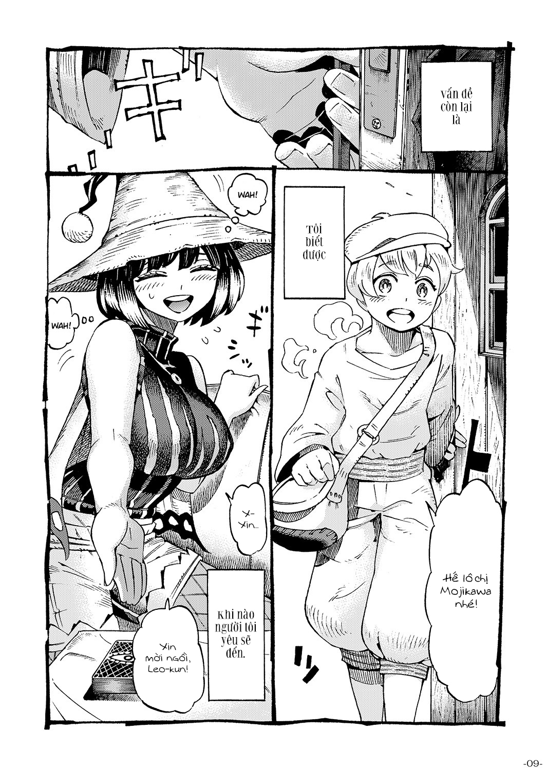 Đọc truyện hentai Chuyện tình cô phù thủy - Chap 1