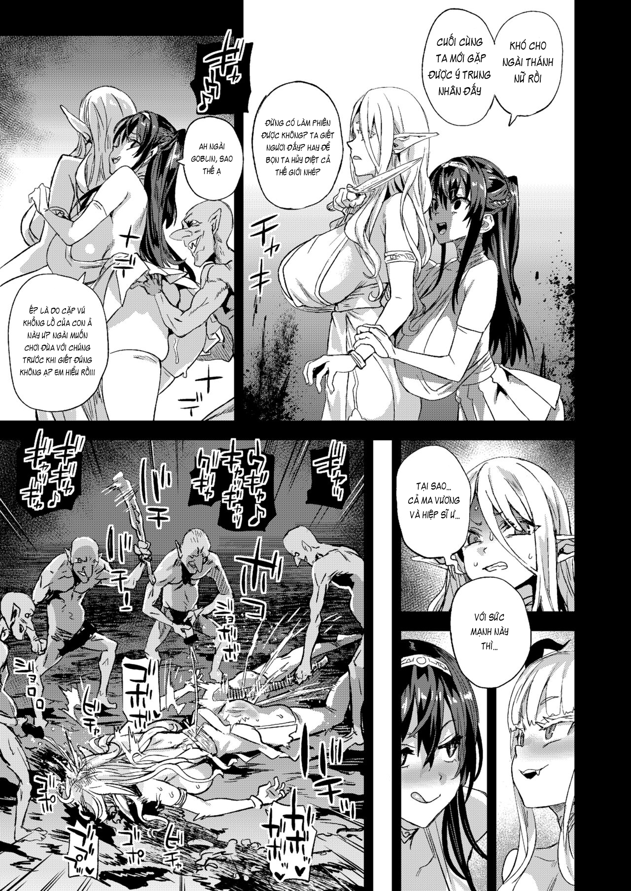 Đọc truyện hentai Nữ hoàng Succubus vs Yêu tinh nhỏ - Chap 2