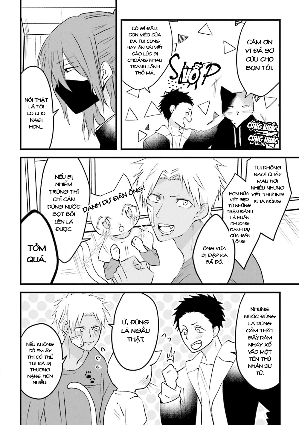 Đọc truyện hentai Trai và Mèo - Chap 4