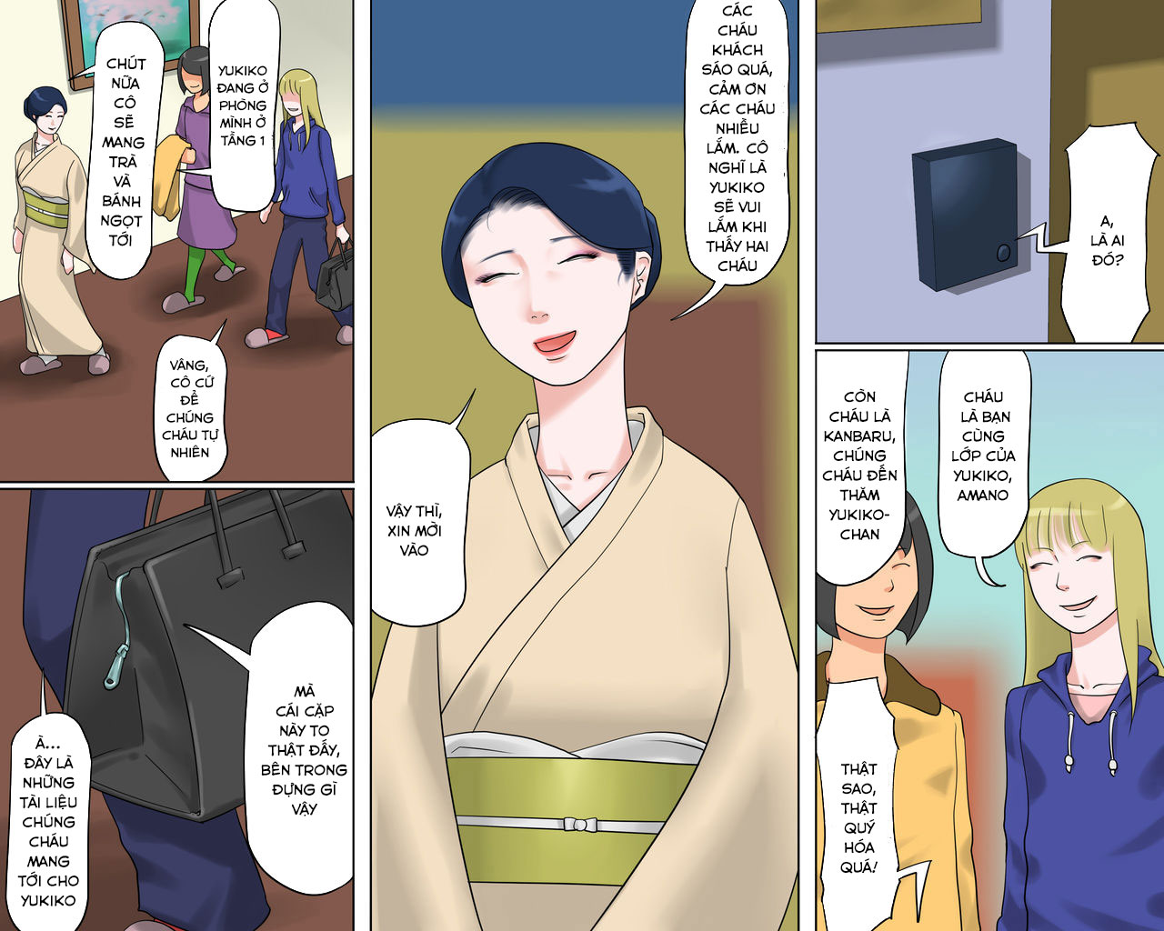 Đọc truyện hentai Dorei Onna Kyoushi Yuriko (Ge) Ingoku no Shuuen - Chap 1