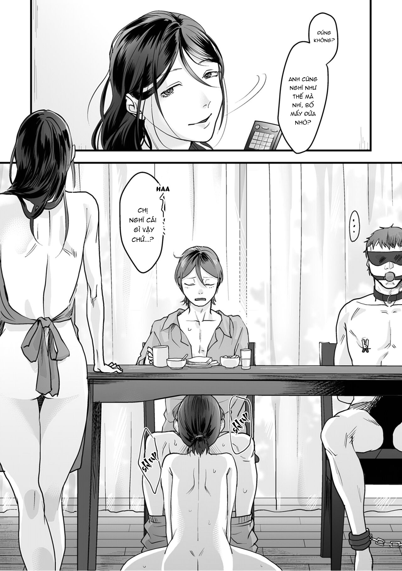 Đọc truyện hentai Trò chơi gia đình Chap 6 END