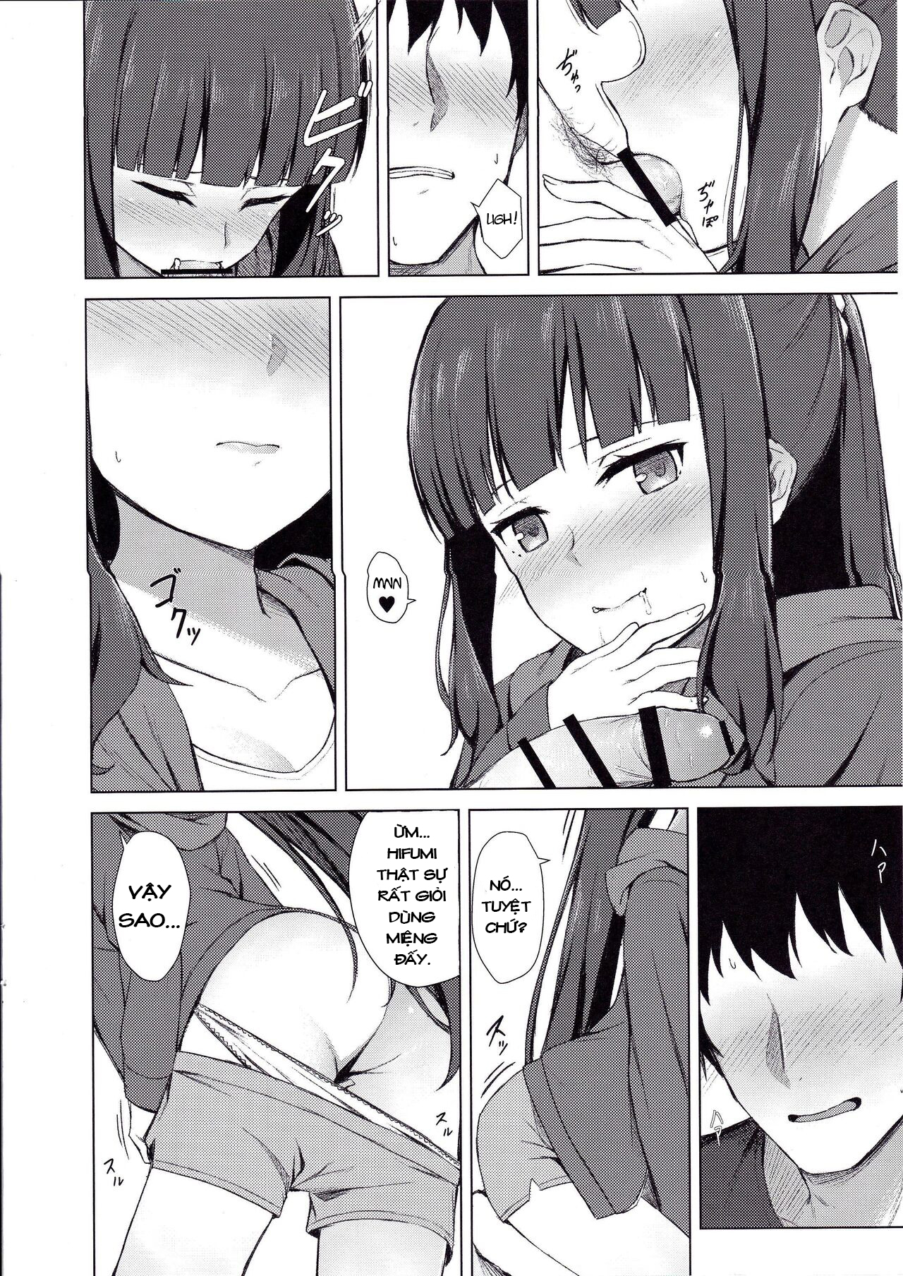 Đọc truyện hentai Takimoto Hifumi Dousei Seikatsu (NEW GAME!) - Oneshot