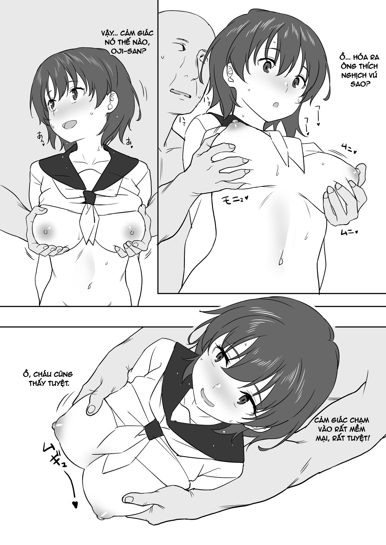 Đọc truyện hentai Nữ sinh và ông già - Oneshot