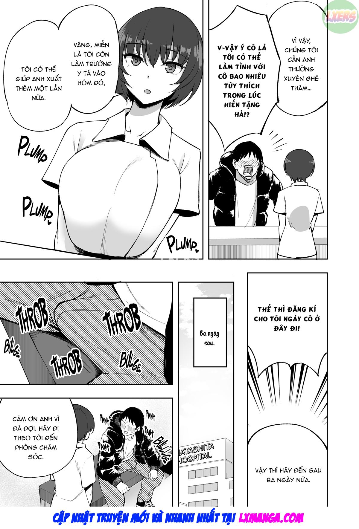 Đọc truyện hentai Sakusei Kangoshi No Onee-San - Oneshot