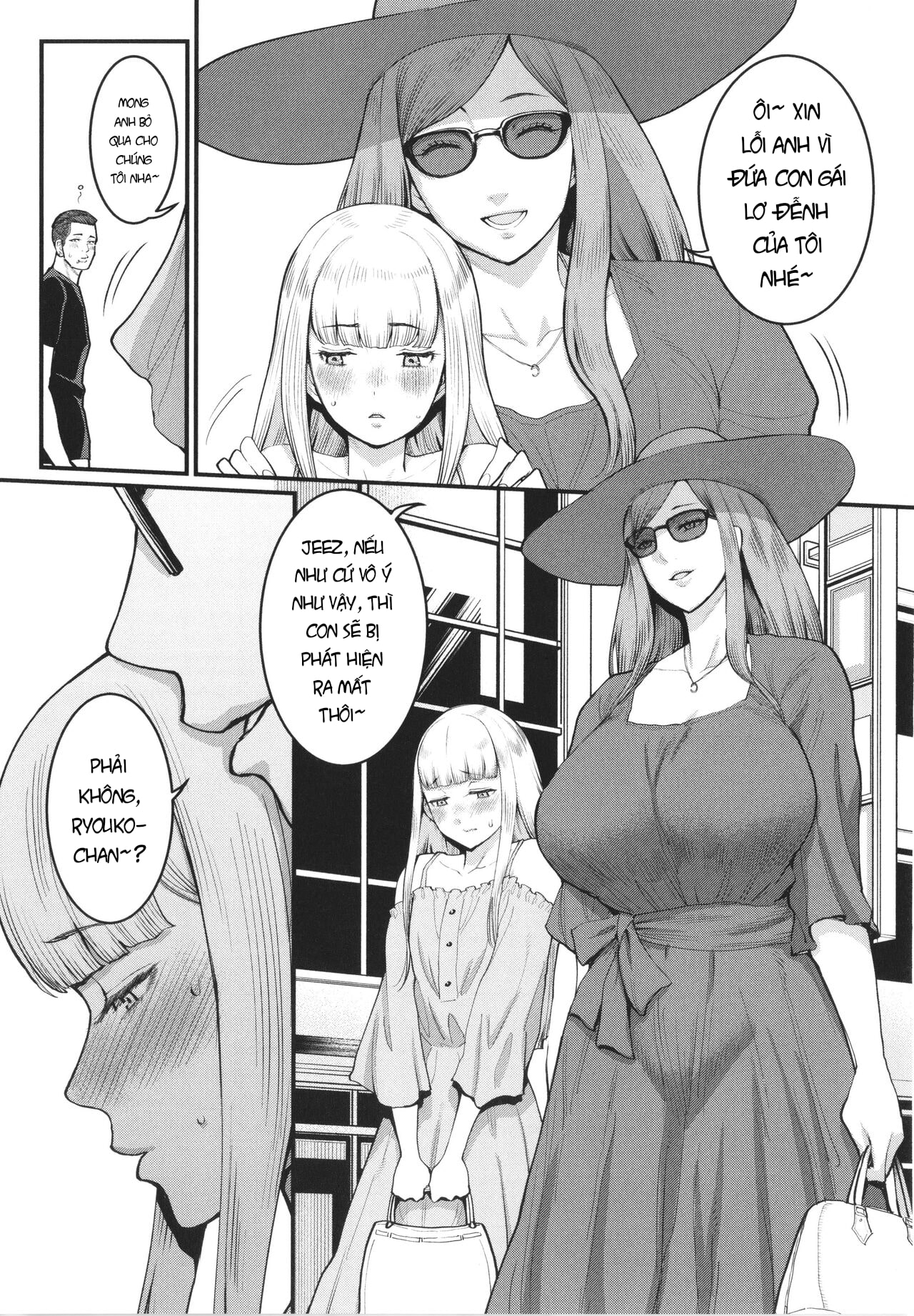 Đọc truyện hentai Buổi Làm Tình Ngoài Trời Của Mẹ Con Tôi - Oneshot