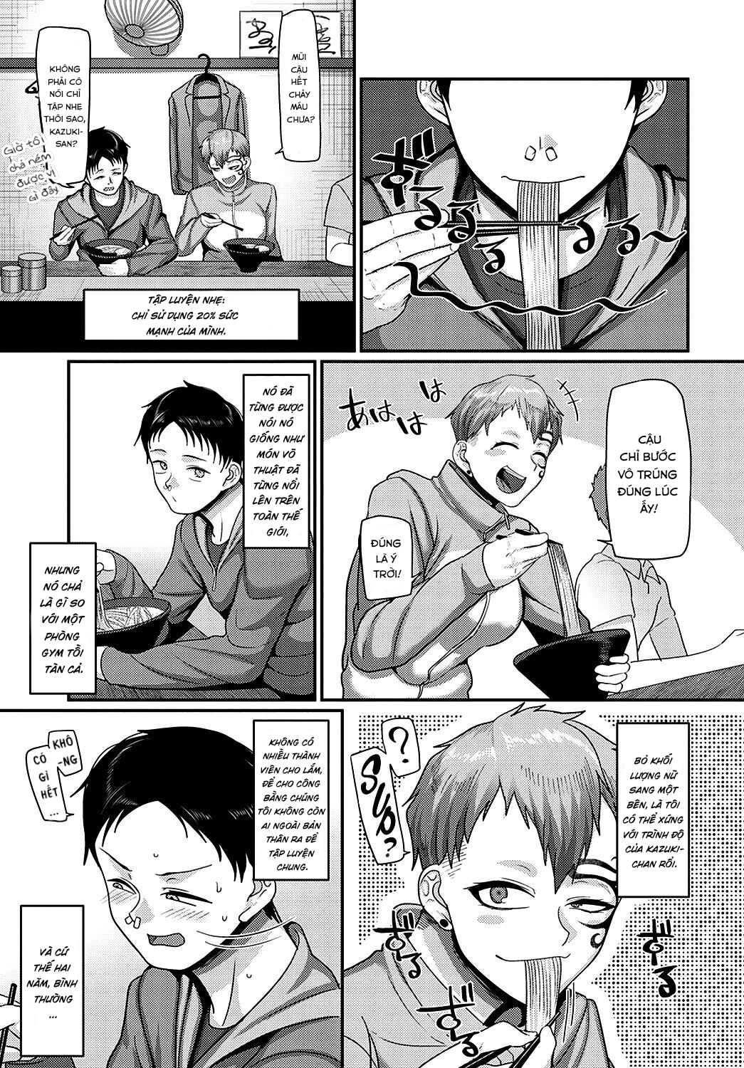 Đọc truyện hentai Kicked in the Face by the Girl I Like - Oneshot
