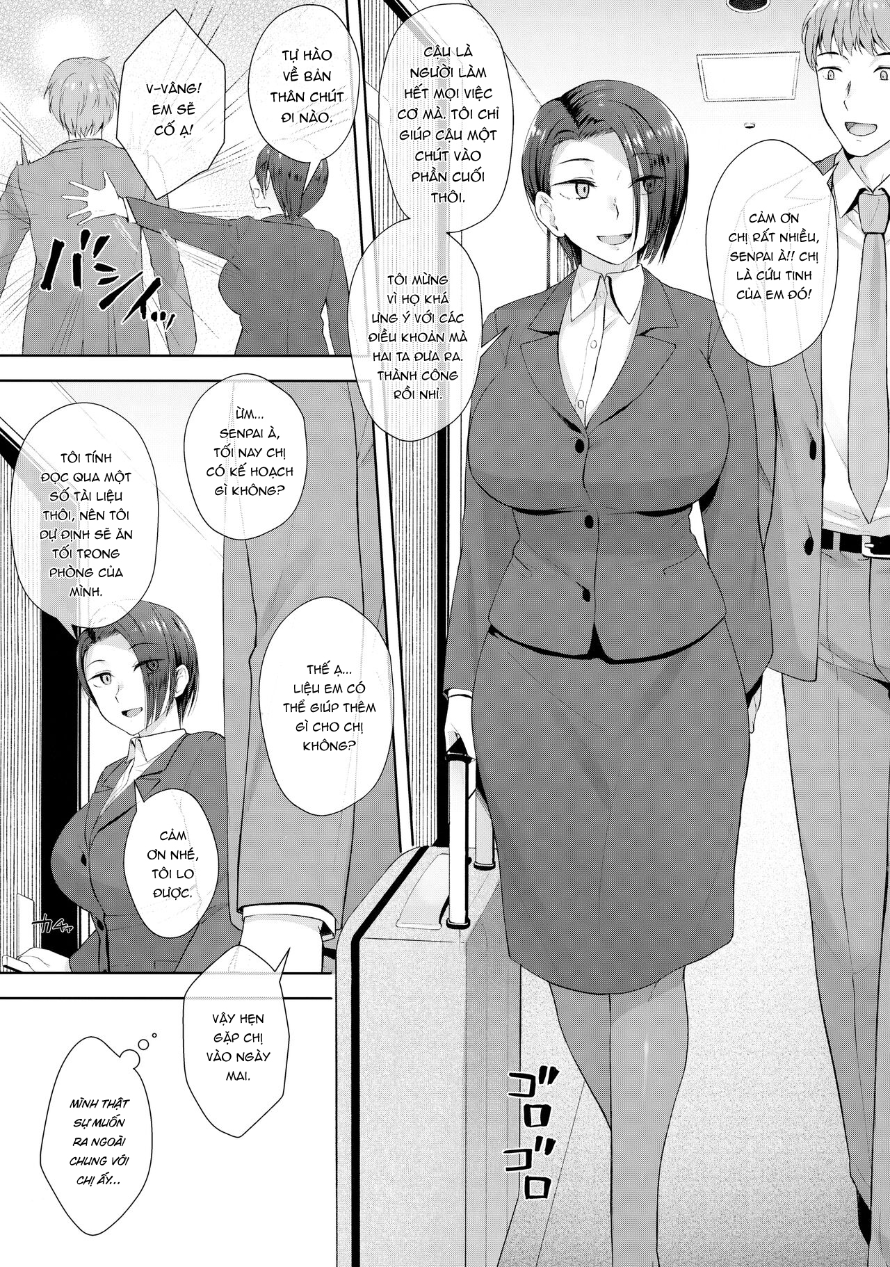 Đọc truyện hentai Nữ doanh nhân 32 tuổi là gái có cu thích thủ dâm khi đi công tác - Oneshot