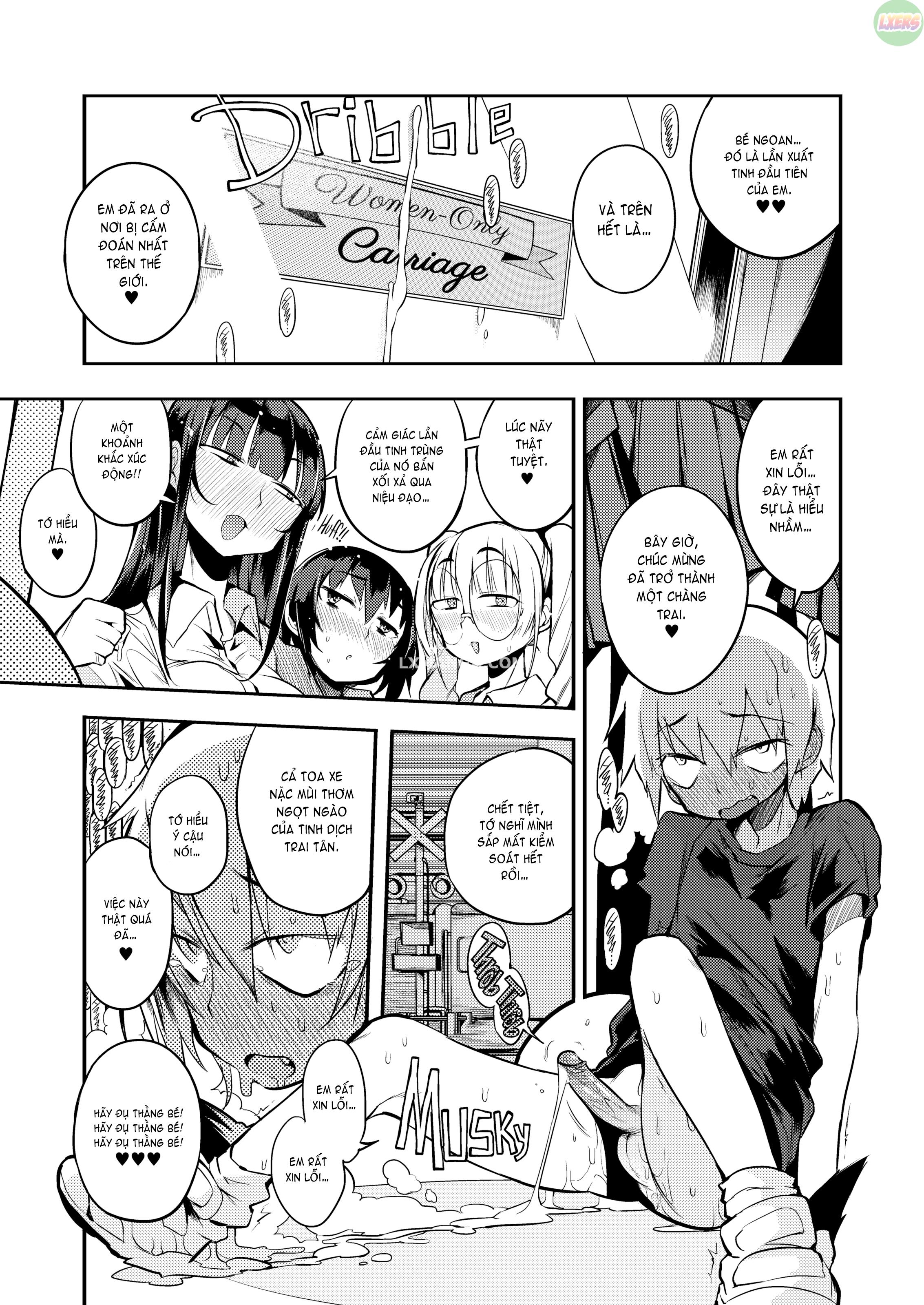 Đọc truyện hentai Tôi đã đi chuyến tàu chỉ dành cho phụ nữ - Oneshot