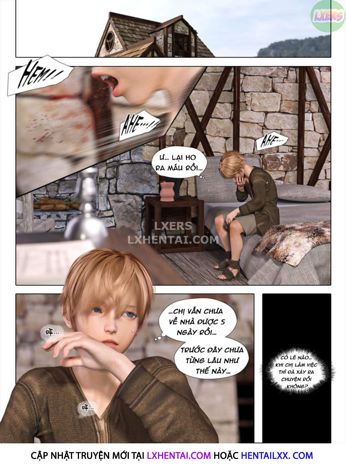 Đọc truyện hentai The Rose Fall Into Darkness - Chap 2