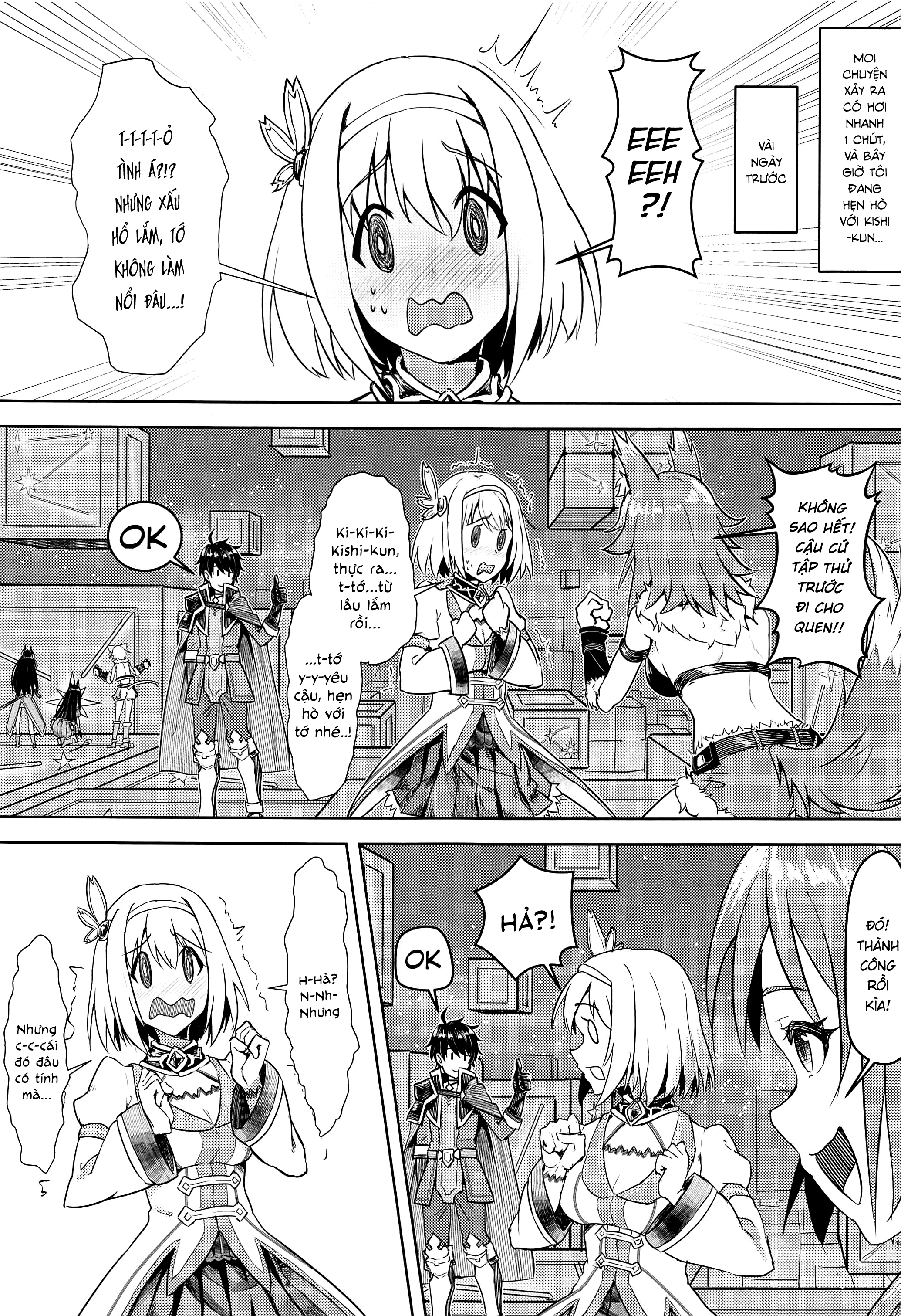 Đọc truyện hentai Yui-chan to Kishi-kun Futarikiri no Hitotoki Oneshot