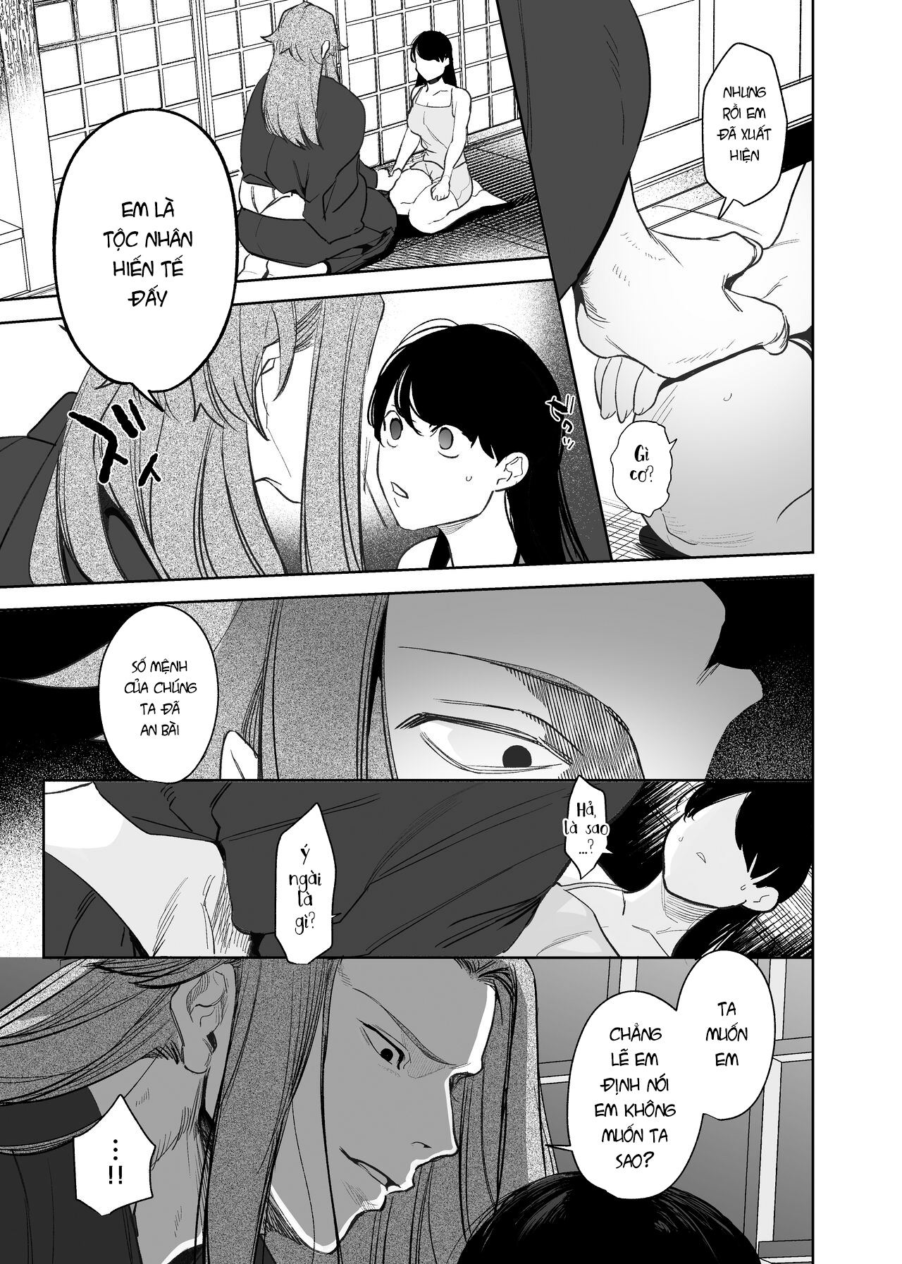 Đọc truyện hentai Hậu duệ ma thần và trinh nữ hiến thân - Chap 2