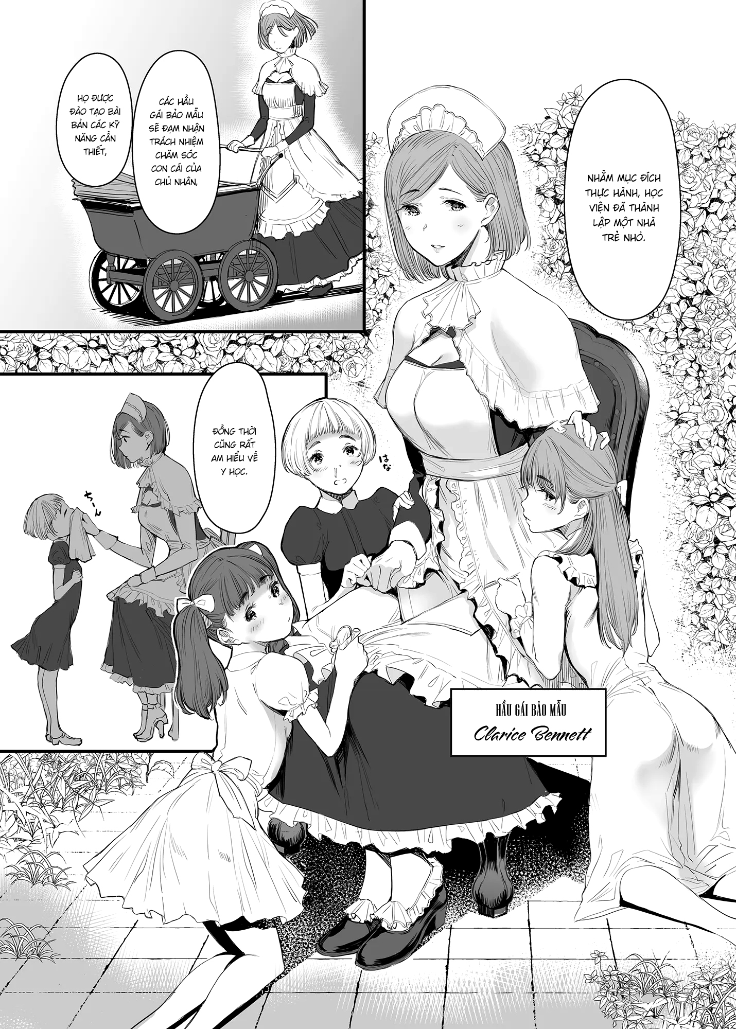 Đọc truyện hentai Học viện thiên nga hầu gái - Oneshot