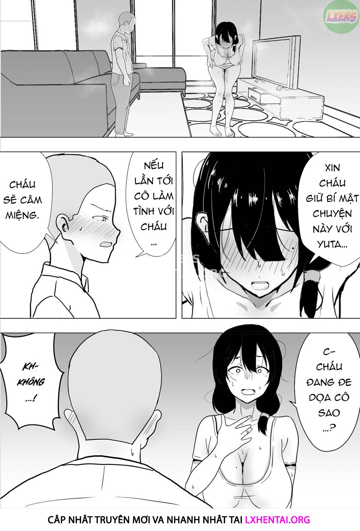 Đọc truyện hentai Người mẹ yêu quý của tôi, cô bạn gái ngốc nghếch của tôi - Chap 1
