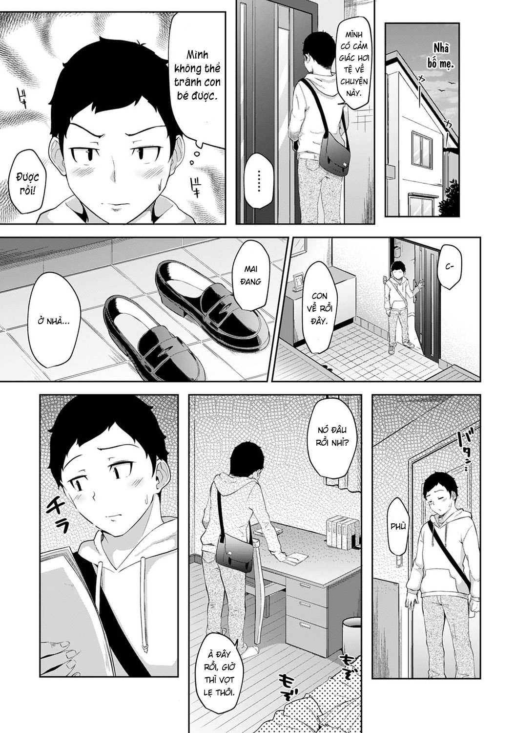 Đọc truyện hentai Tôi cố chịch em gái khi thấy ẻm mặc tạp dề khỏa thân... - Chap 1