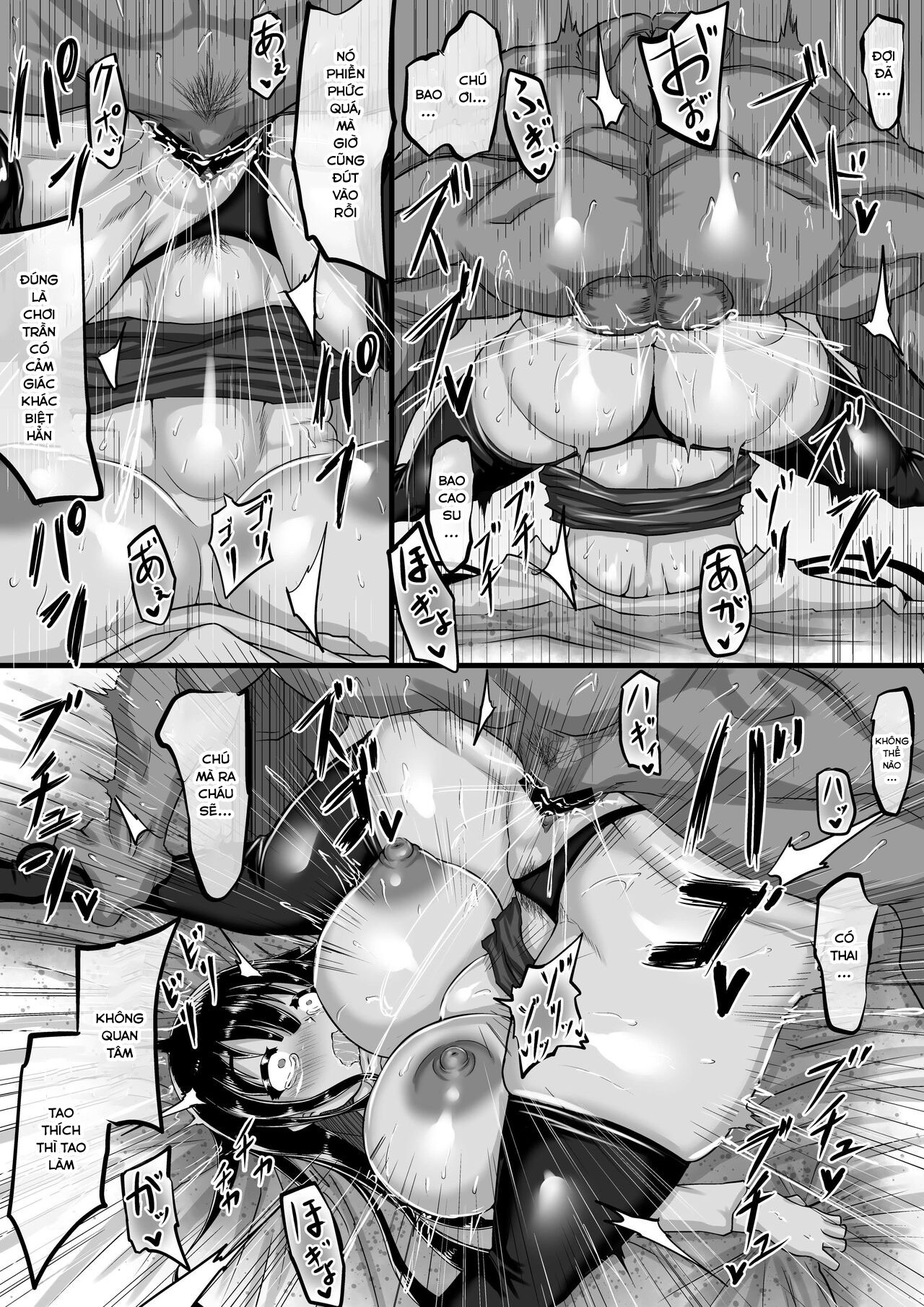 Đọc truyện hentai Kareshi to no Sex ga Jouzu ni Dekinai Watashi ni, Yasashii Oji-san ga Gachi Iki Koubi o Oshiete Kureru. - Chap 4