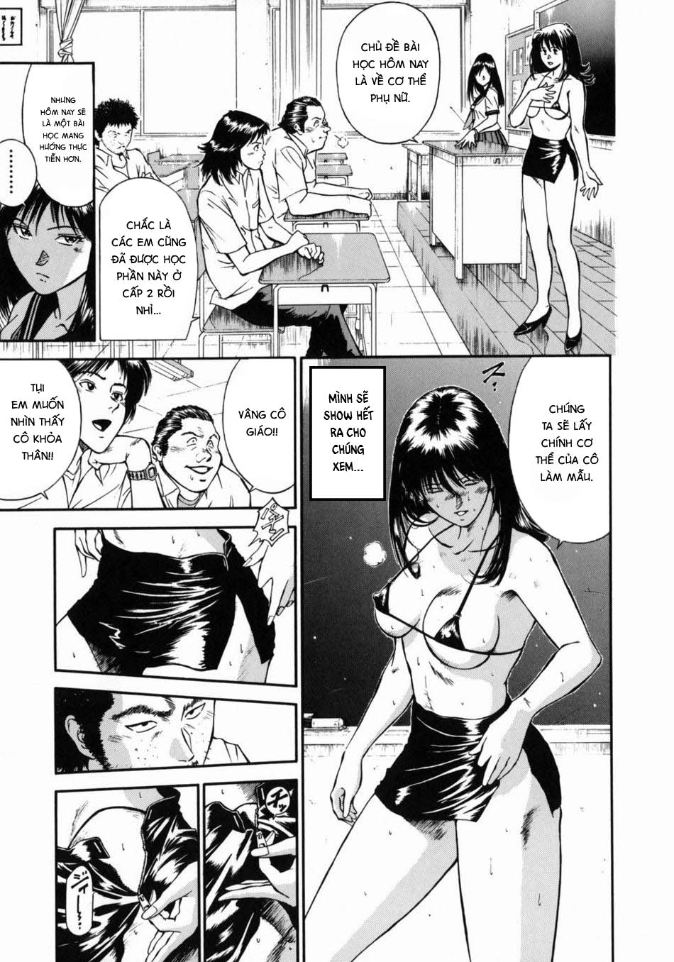 Đọc truyện hentai Nữ giáo viên Rieka - Chap 3