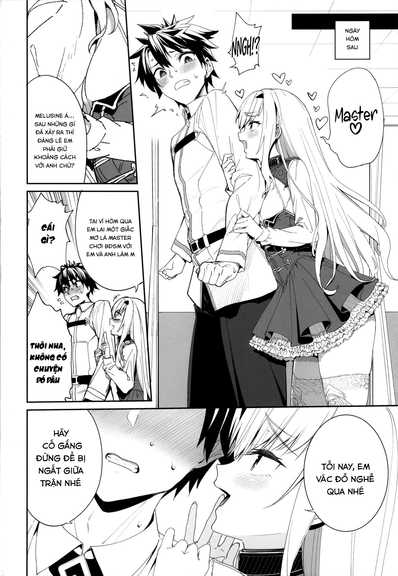 Đọc truyện hentai Cô bé của tôi đang giật mình (Fate/Gland Order) - Oneshot